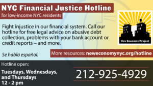 Financial Justice Hotline image