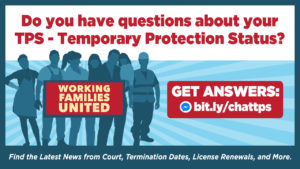 Temporary Protected Status (TPS) Chatline image