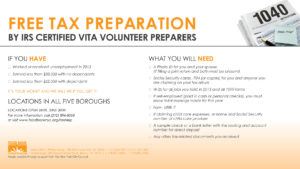 Free Tax Prep Assistance image
