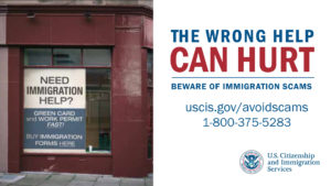 Immigration Scams image