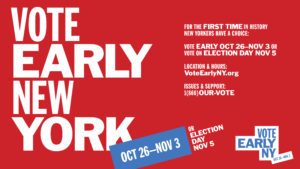 Vote Early New York image