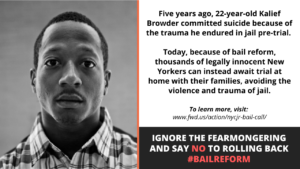 Say No to Rolling Back Bail Reform image