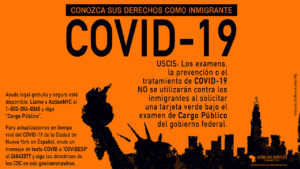 COVID 19 Public Charge - Spanish 1280 image