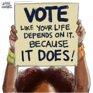 Vote Like Your Life Depends On It image