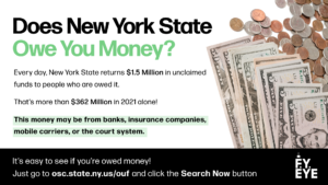 Does New York State Owe You Money? image